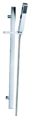 Adjustable Shower Slide Rail Kit Chrome Finish Wall Mounted SH903