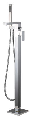 Chrome Free Standing Bath Shower Mixer Tap Brass Material T8290