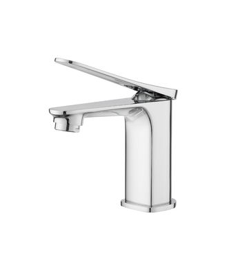 Chrome Finish Basin Mixer Taps with Deck Mounted For Bathroom T9702W