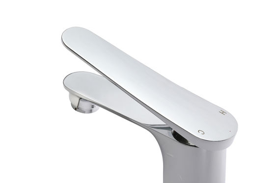 Chrome Finish Basin Mixer Taps with Deck Mounted For Bathroom T9702W