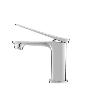 Chrome Finish Basin Mixer Taps with Deck Mounted For Bathroom T9702W