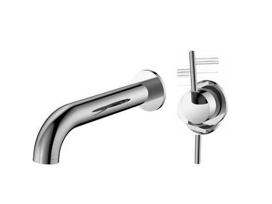 Wall Mounted Concealed Basin Mixer Faucet / Brass Concealed Shower Faucet