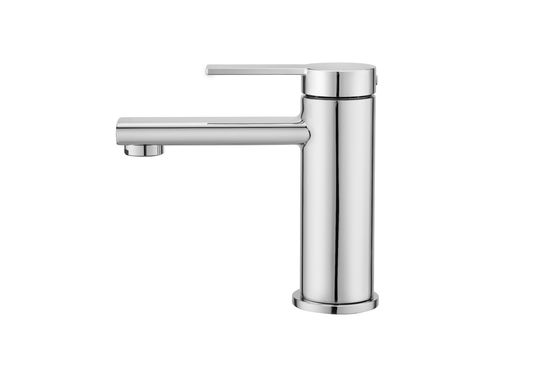 Single Handle Polished Basin Mixer Taps For Basin & Bathroom T9762W