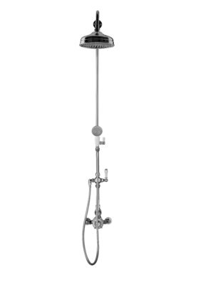 Classical Style Bathroom Hot Water Tap / Polished Brass Thermostatic Bath Faucet