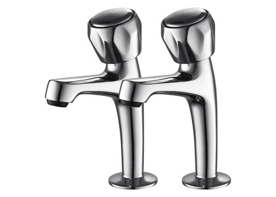 Polished Brass Bathroom Mixer Taps Chrome Bath Mixer Tap Faucet