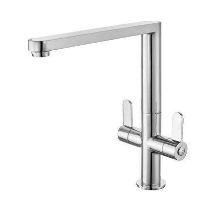 Chrome Kitchen Mixer Taps Contemporary Style 3 Years Warranty