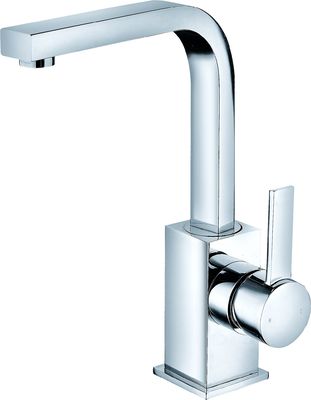 Single Handle Polished Brass Kitchen Mixer Taps For Kitchen T81031