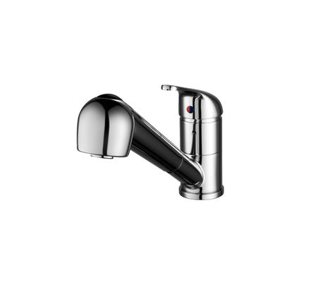 Flexible Kitchen Mixer Taps Single Lever Brass Material T81019