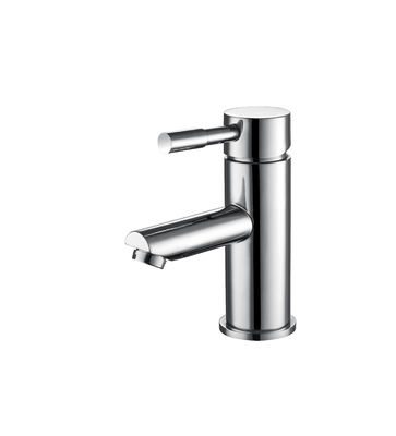 Single Lever Basin Mixer Taps Deck Mounted Contemporary Style