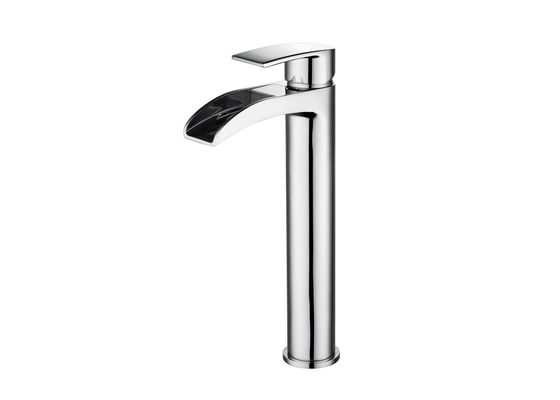 High Rise Waterfall Basin Tap Deck Mounted Kitchen Mixer Tap T8112L