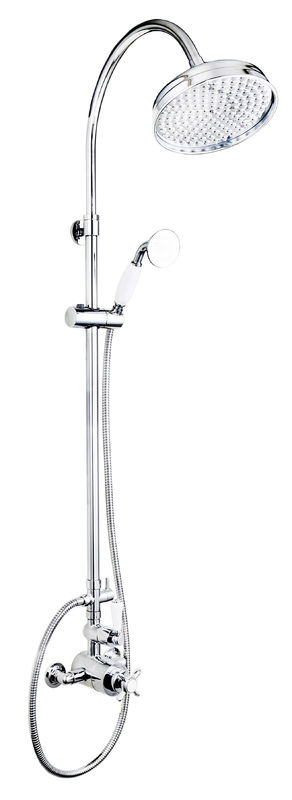 Classical Thermostatic Shower Taps Customized With Double Handles