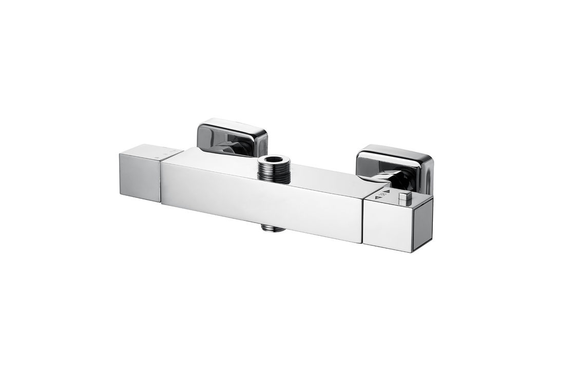Polished Thermostatic Mixer Taps / Brass thermostatic Bath faucet