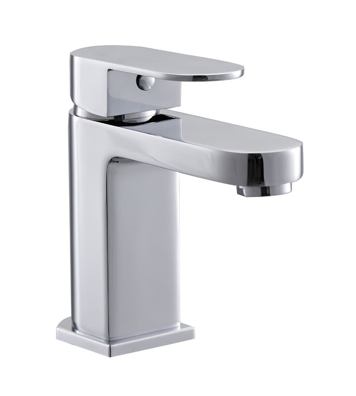 Polished Contemporary Basin Mixer Taps Bathroom Deck Mounted YE552W