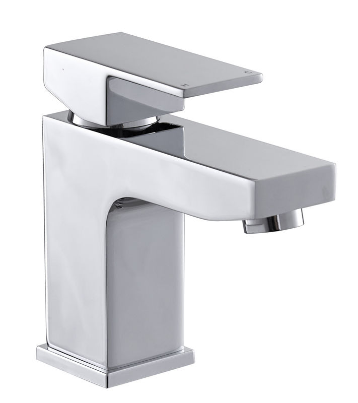 Custom Modern Basin Mixer Taps Polished Deck Mounted Basin Tap