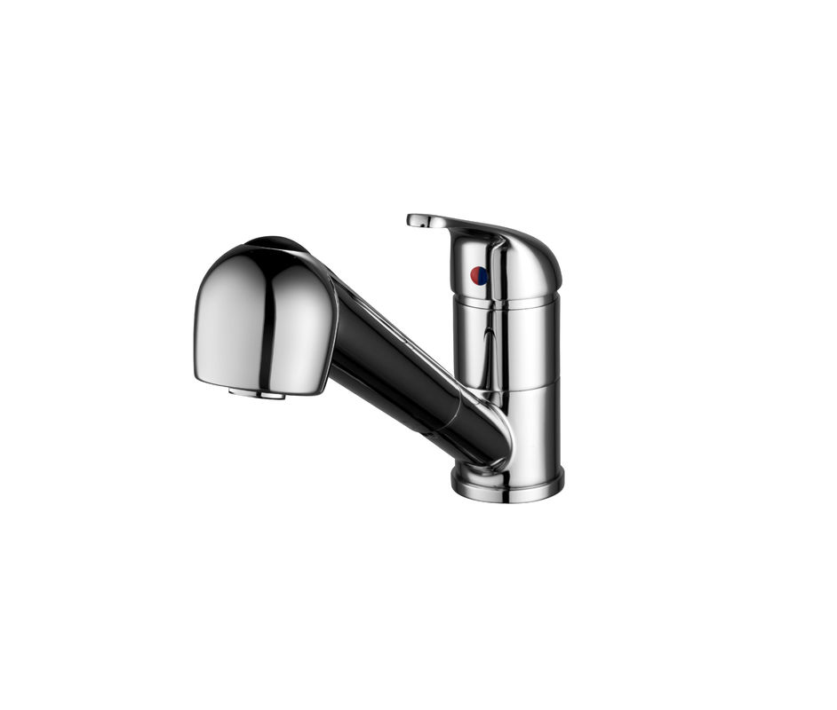 Flexible Kitchen Mixer Taps Single Lever Brass Material T81019